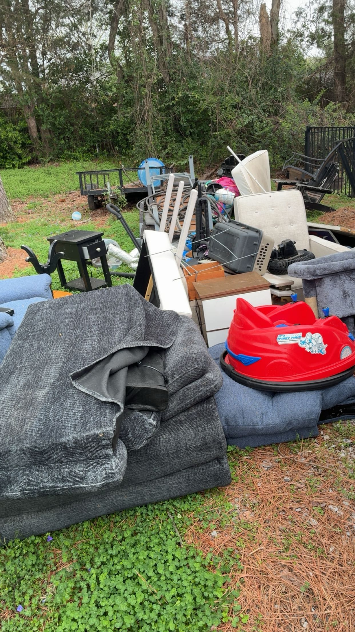 Before — full of junk